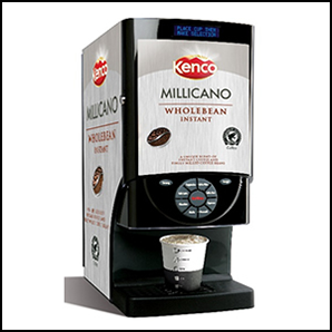 The Kenco Milicano Branded Sovereign Instant Coffee Machine
